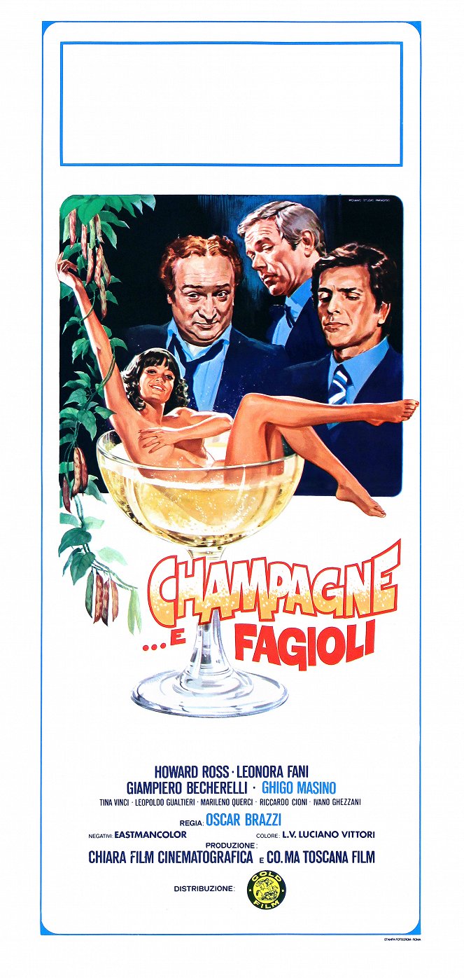 Champagne... e fagioli - Cartazes
