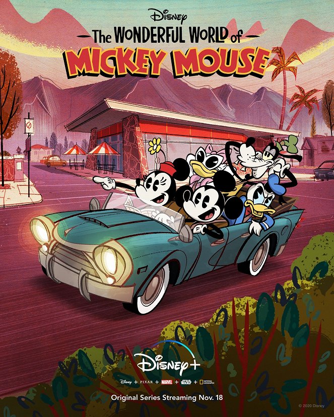 The Wonderful World of Mickey Mouse - Season 1 - Plakate