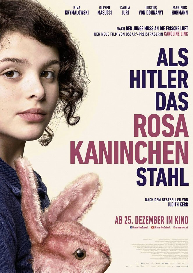 Als Hitler das rosa Kaninchen stahl - Affiches