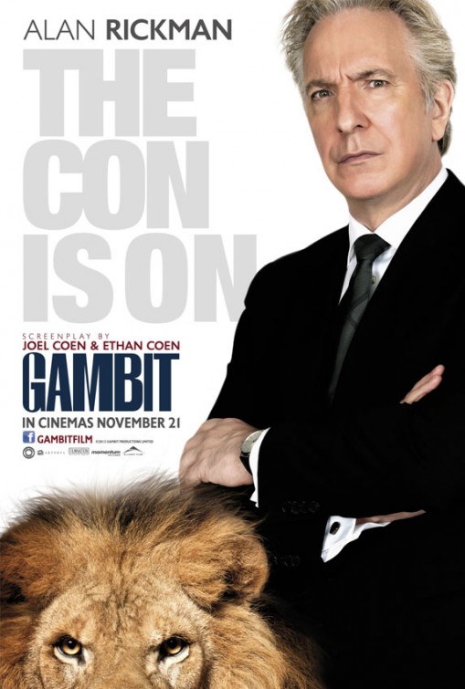 Gambit, czyli jak ograć króla - Plakaty