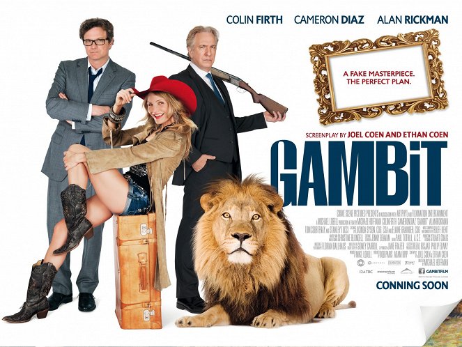 Gambit, arnaque à l’anglaise - Affiches