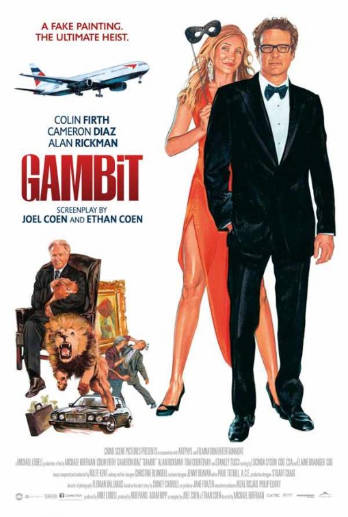 Gambit, arnaque à l’anglaise - Affiches