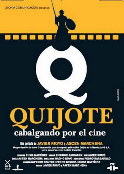 Quijote cabalgando por el cine - Plakate