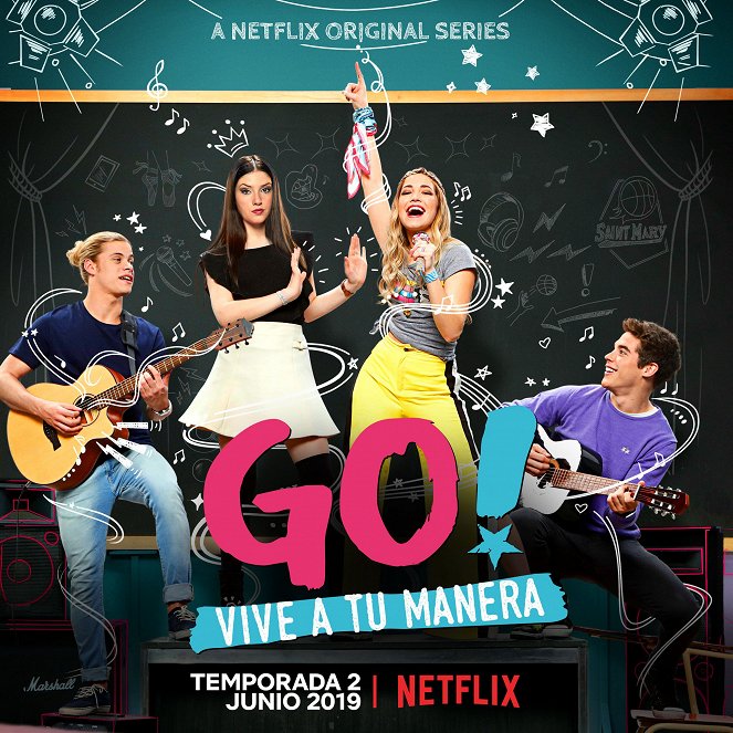 Go! Vive a Tu Manera - Season 2 - Carteles