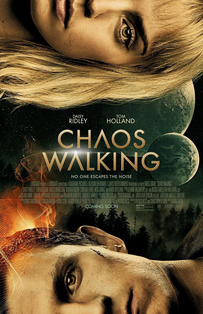 Chaos Walking - O Ruído - Cartazes