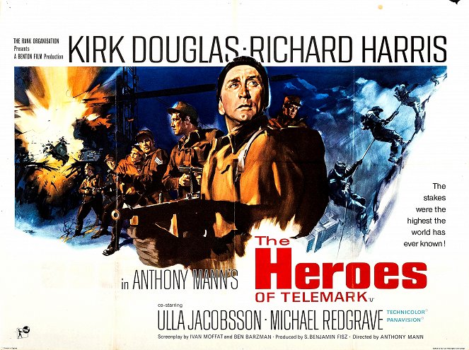 The Heroes of Telemark - Carteles