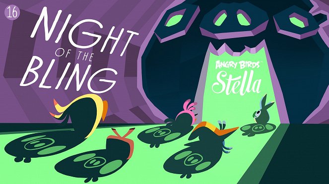 Angry Birds Stella - Season 2 - Angry Birds Stella - Night of the Bling - Julisteet