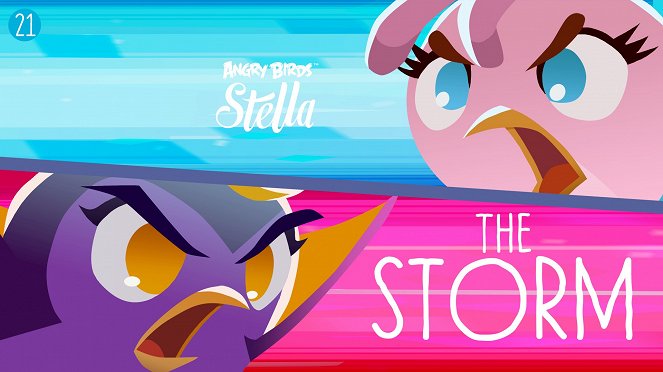 Angry Birds Stella - The Storm - Carteles