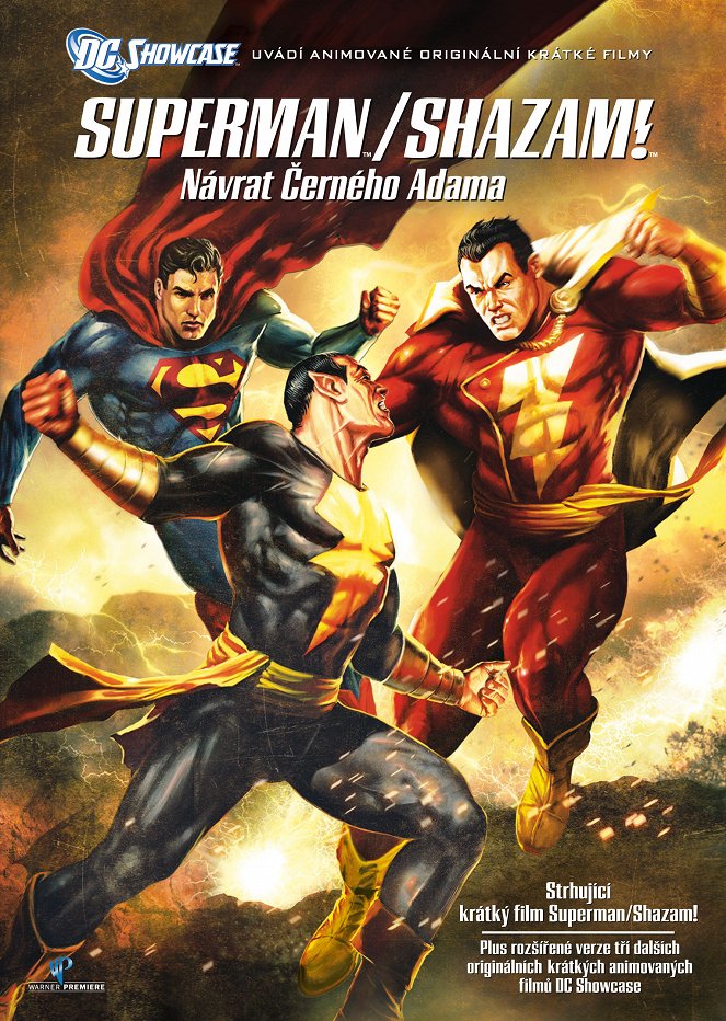 Superman/Shazam!: Návrat černého Adama - Plakáty