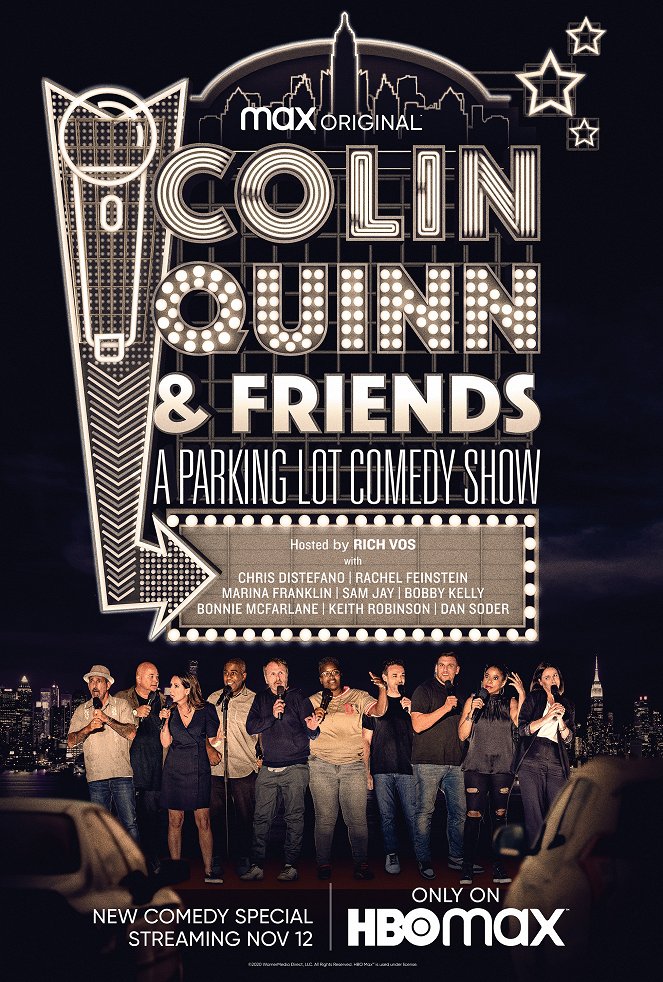Colin Quinn & Friends: A Parking Lot Comedy Show - Plakate