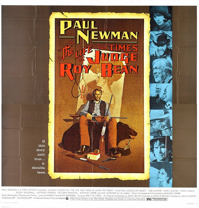 Život a doba soudce Roye Beana - Plakáty