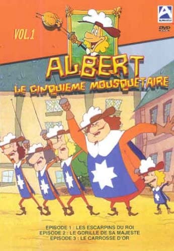Albert le 5ème mousquetaire - Posters