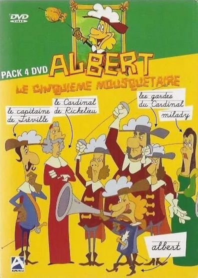 Albert le 5ème mousquetaire - Plakáty