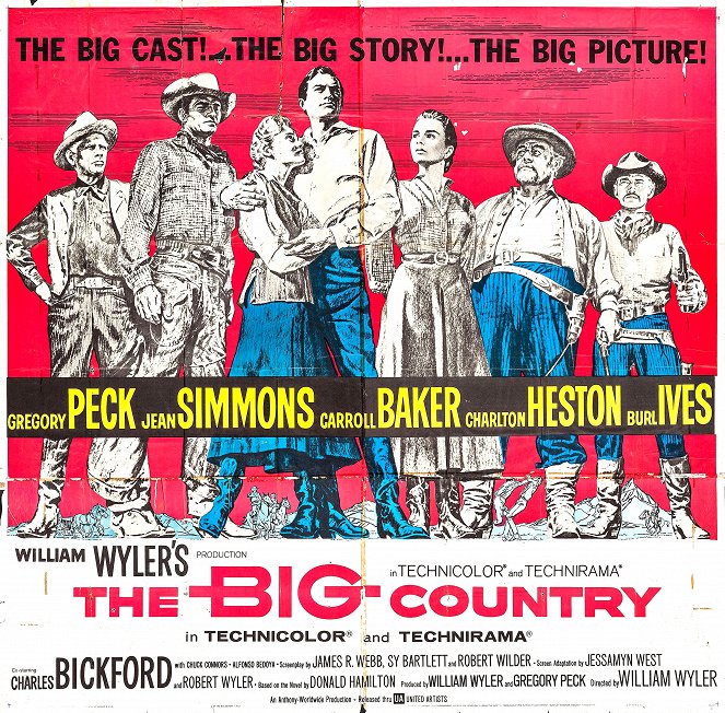 The Big Country - Plakaty