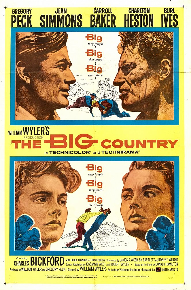 The Big Country - Cartazes