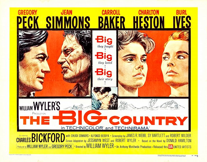 The Big Country - Posters