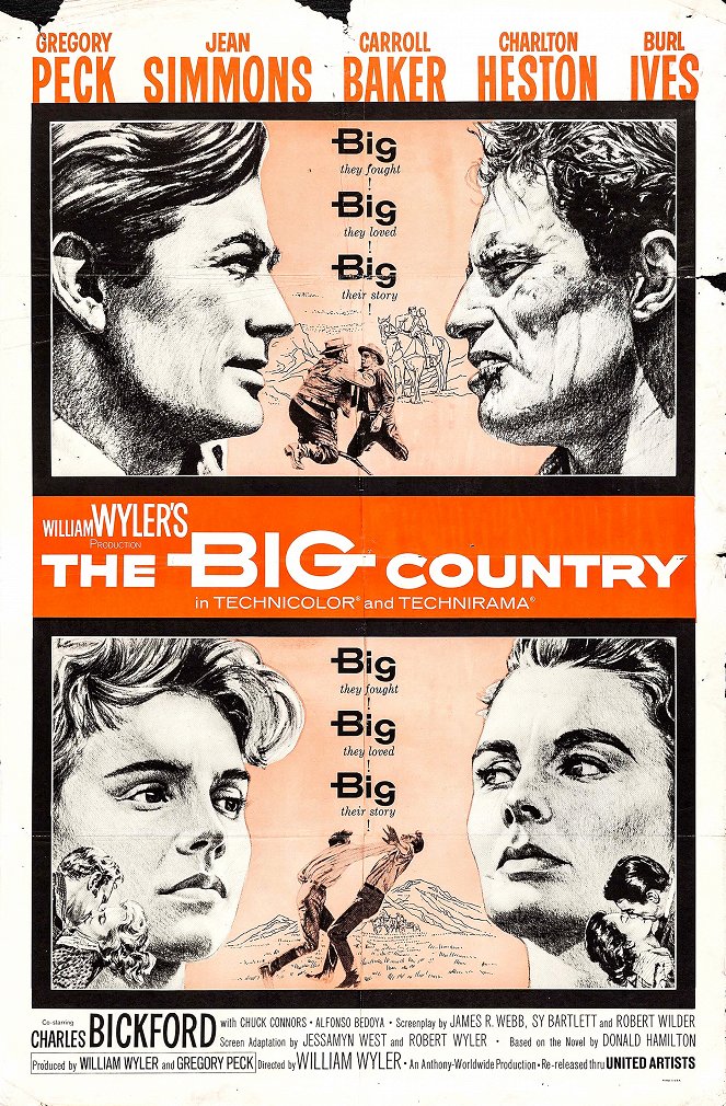 The Big Country - Plakaty