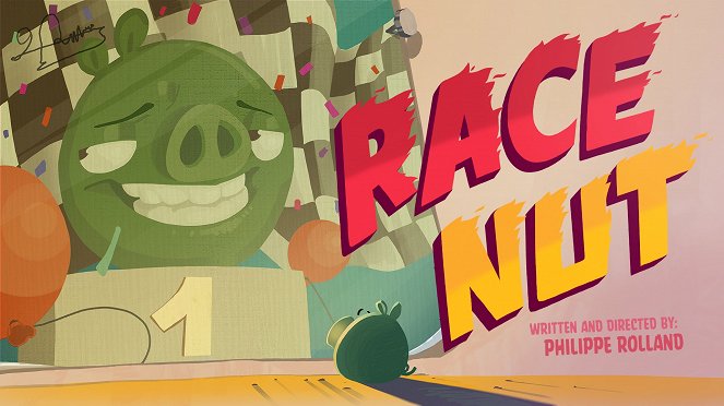 Piggy Tales - Race Nut - Posters