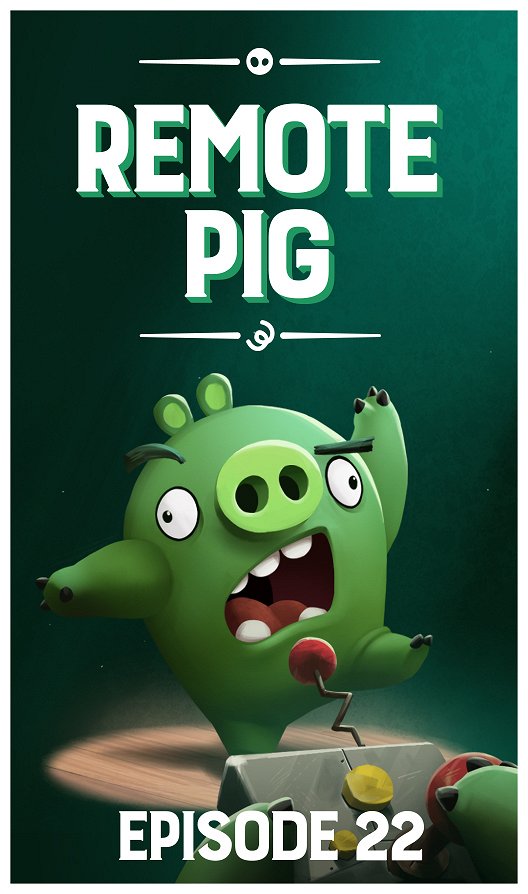 Angry Birds: Prasátka - Kauko-ohjauksessa - Plakáty