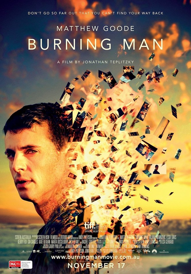 Hořící muž - Plagáty
