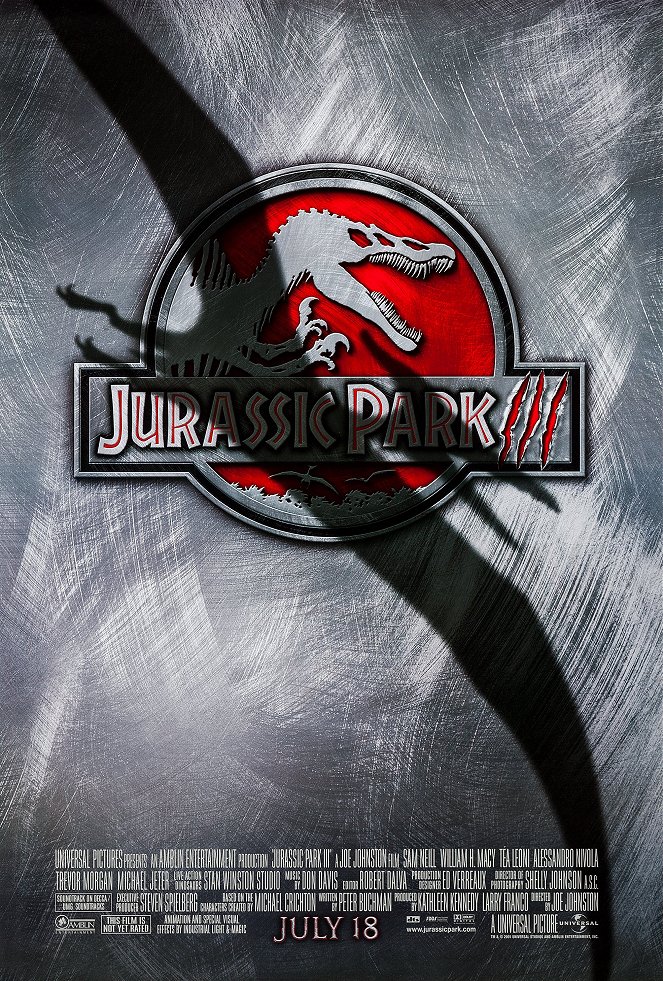 Jurassic Park III (Parque Jurásico III) - Carteles