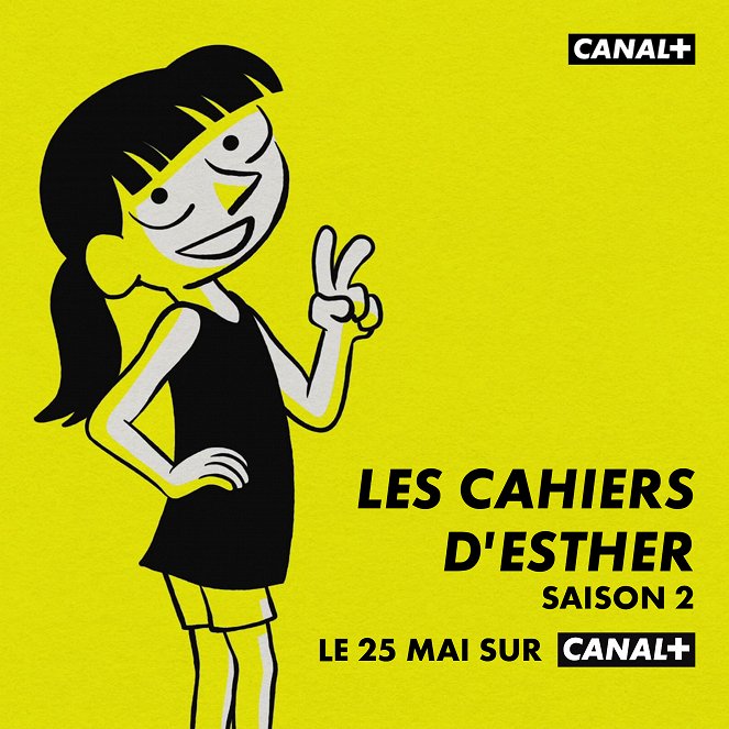 Les Cahiers d'Esther - Carteles