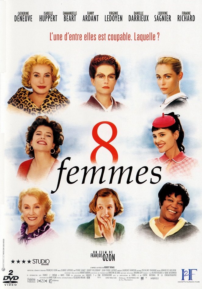 8 žen - Plakáty