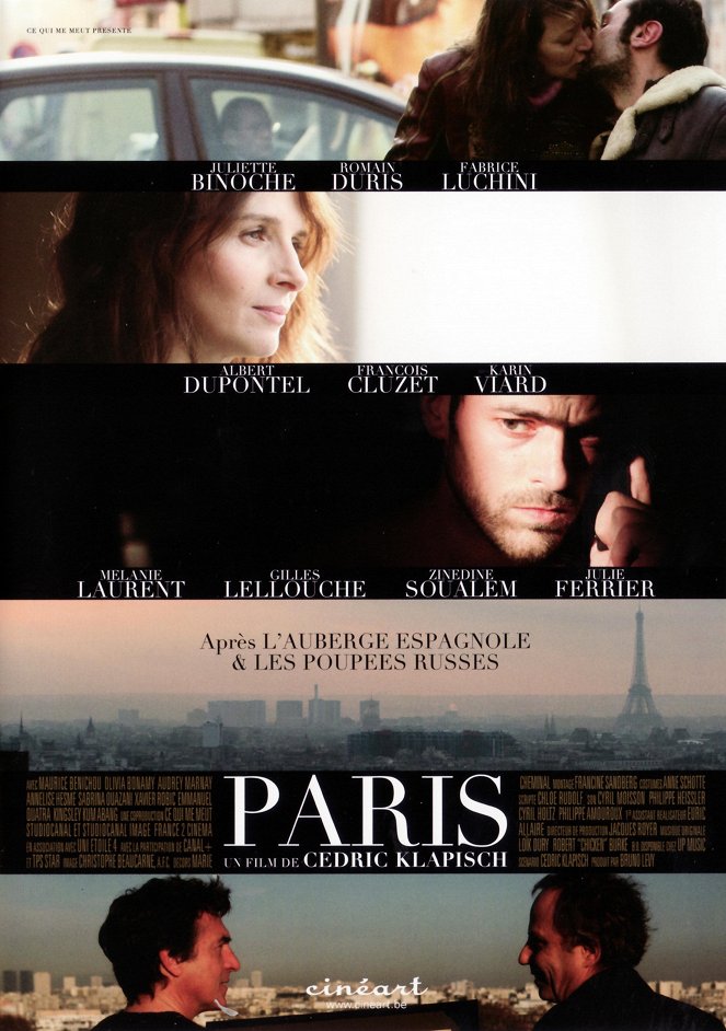Niebo nad Paryżem - Plakaty