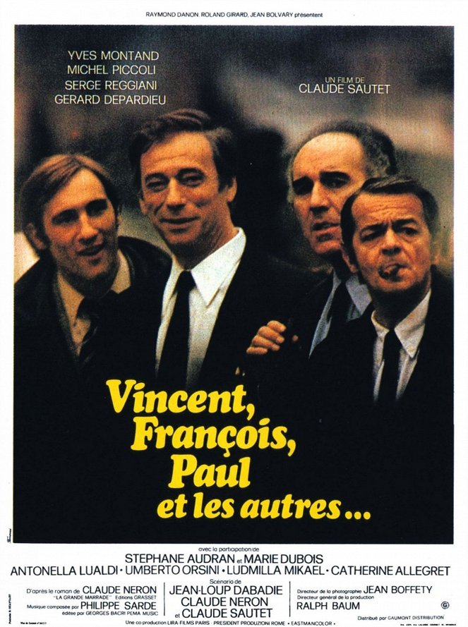 Vincent, François, Paul... et les autres - Plakaty