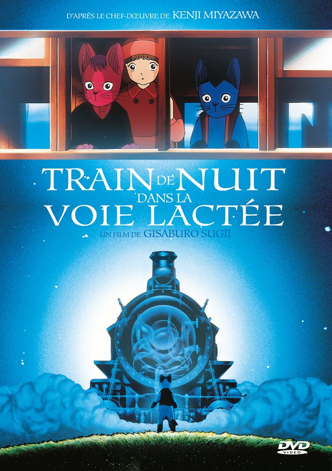 Train de nuit dans la voie lactée - Affiches