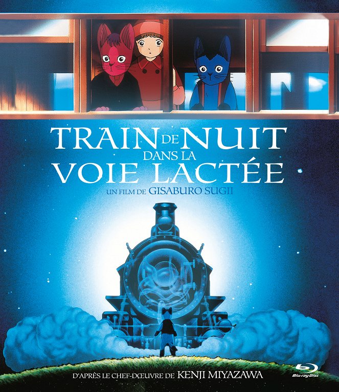 Train de nuit dans la voie lactée - Affiches