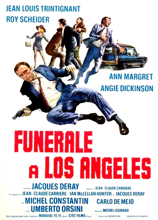 Funeral en Los Ángeles - Carteles