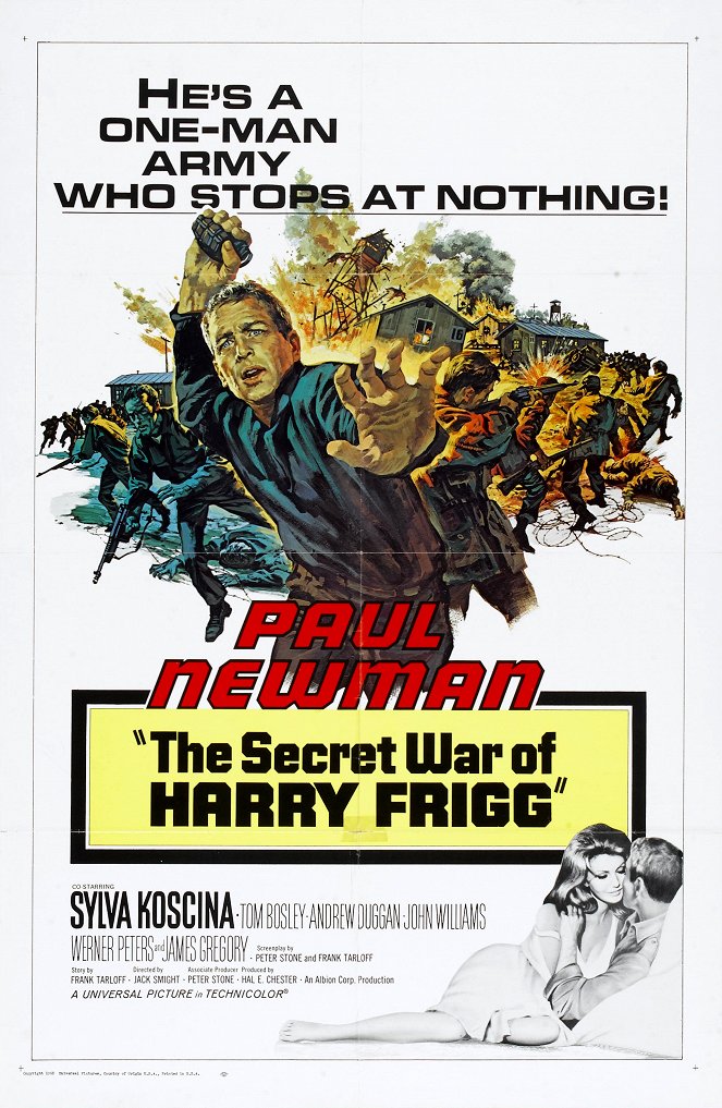 The Secret War of Harry Frigg - Cartazes