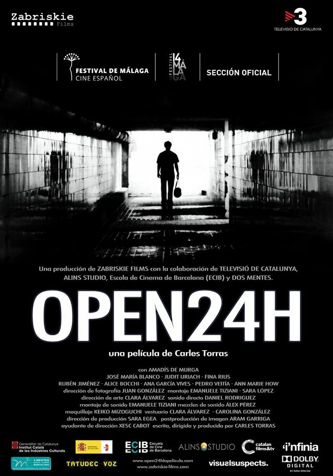 Open 24h - Plakate
