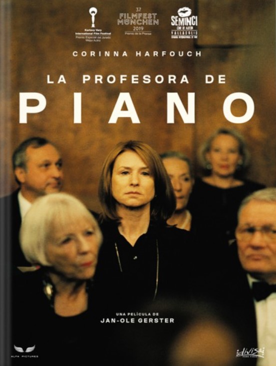 La profesora de piano - Carteles