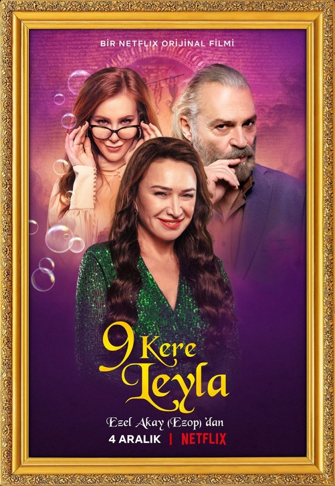 9 Kere Leyla - Affiches