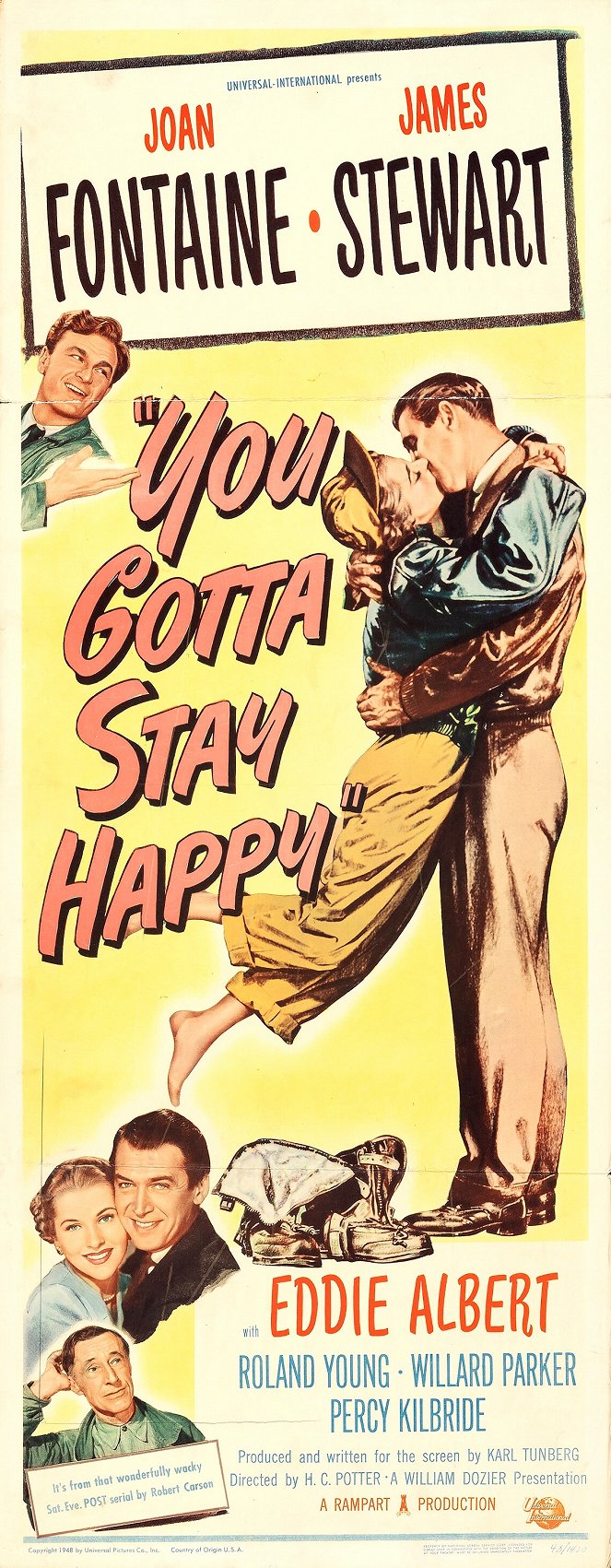 You Gotta Stay Happy - Plagáty