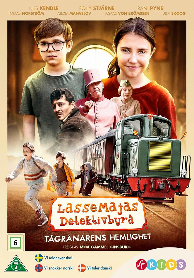LasseMajas detektivbyrå - Tågrånarens hemlighet - Plakátok