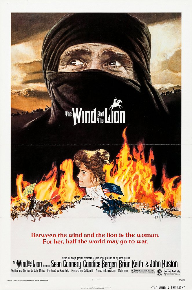 A szél és az oroszlán - Plakátok