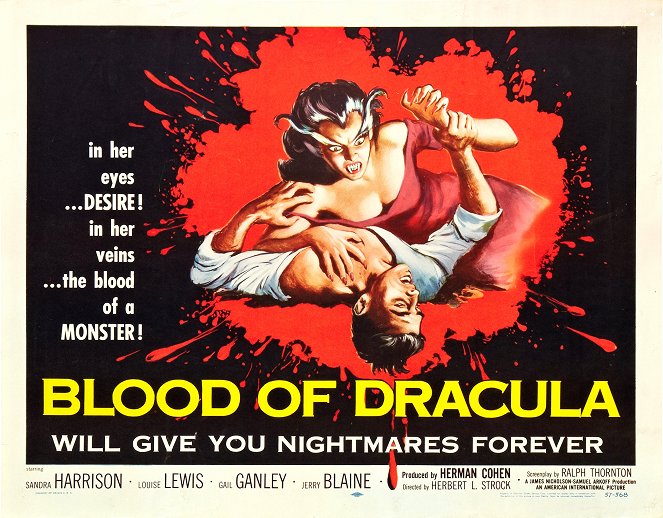 Blood of Dracula - Julisteet