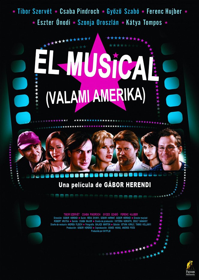 El musical (Valami Amerika) - Carteles