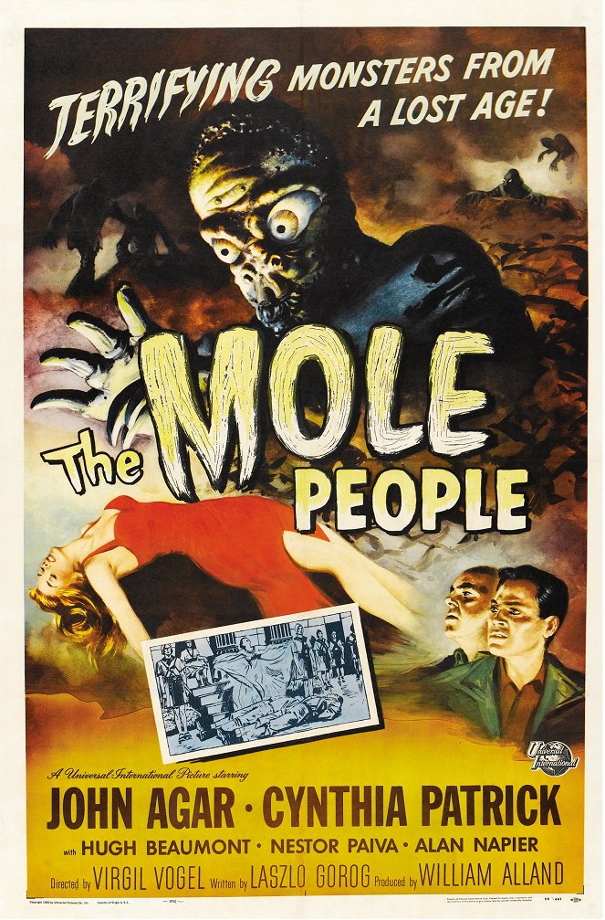 The Mole People - Plakátok
