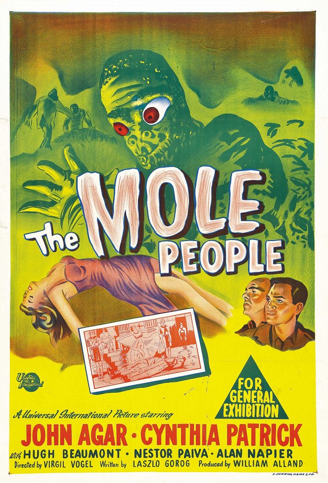 The Mole People - Posters