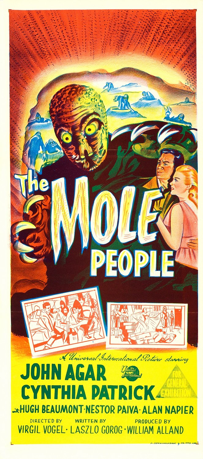 The Mole People - Posters