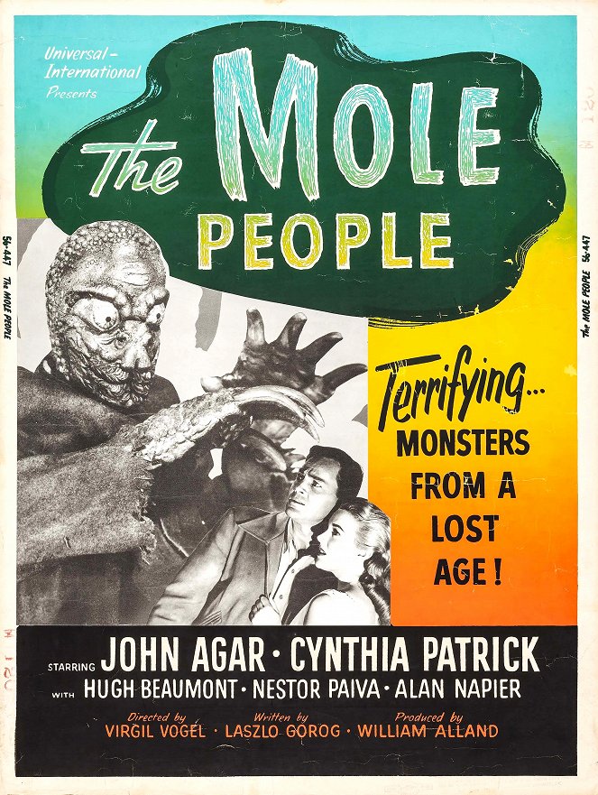 The Mole People - Posters