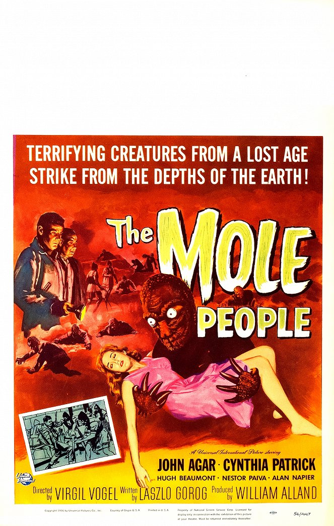 The Mole People - Plakáty