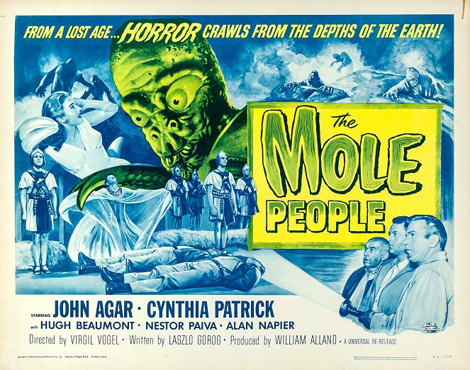 The Mole People - Plakátok