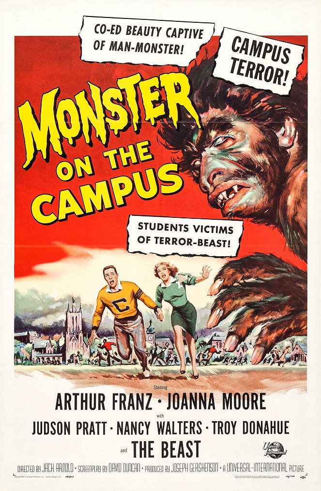 Monster on the Campus - Plagáty