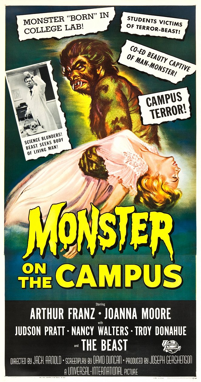 Monster in de nacht - Posters