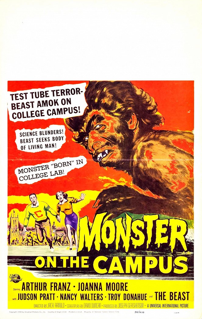 Monster on the Campus - Posters